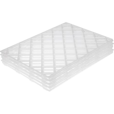Tapis à Verres Professionnel Emboîtables Lot de 10 (1/4)