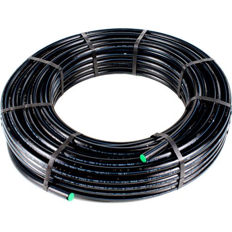 Arcanaute – Tube PEHD bande bleue eau potable – 100 m – PN12,5 – Ø32 x 3,0 mm – Résistant à la corrosion et aux produits chimiques (1/2)