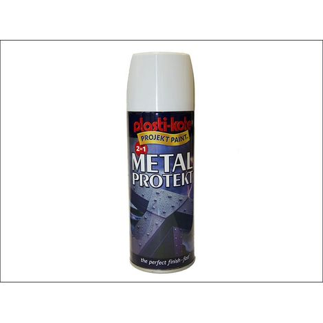 Metal Protekt Spray Gloss White 400ml PKT1286 (1/2)