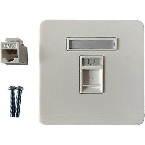 86-teilige Computer-Anschlussleiste, CAT6-Netzwerkmodul, RJ45-Kabelanschluss