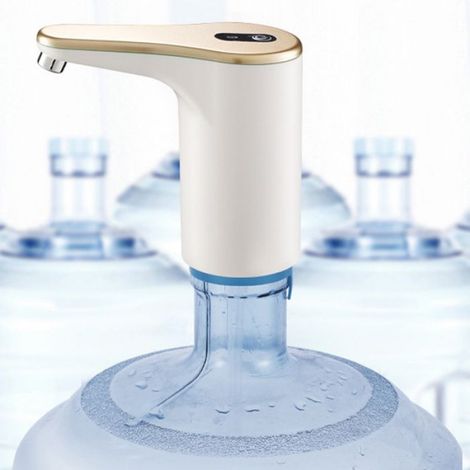 Distributeur D Eau Electrique - Pompe A Bouteille - USB Rechargeable - Pour Bouteilles De 5 4 3 2 Gallons - 1 Unite (1/4)