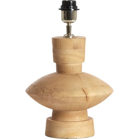 Light & Living - lampada da tavolo - Fiera - naturale - legno -