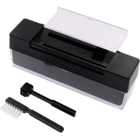 Vinyl Cleaning Kit – Dust Brush + Cleaning Solution + Carrying Bag – Complete 4-Piece Set