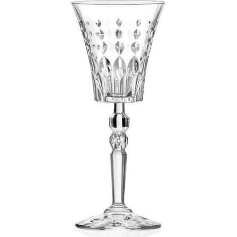 Set 6 Calici Linea Marilyn 21 cl In Cristallo Luxion Made in Italy (1/2)
