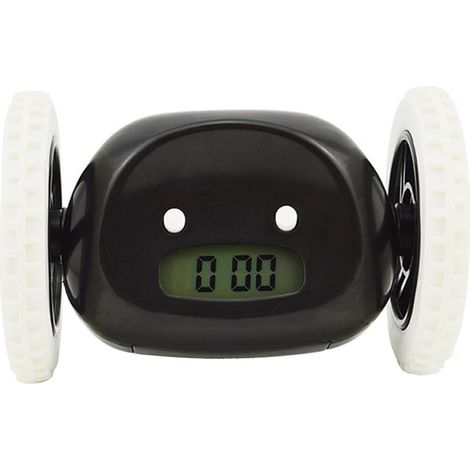 Réquive d'alarme supplémentaire pour Les dormeurs Lourds sur Roues Rouleaux s'étend vibrants, réveil Fort pour Les sourds, horloges de Batterie Cadeaux drôles numériques pour Adulte (1/5)