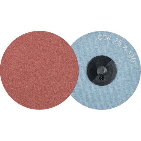 PFERD TOOLS COMBIDISC Korund Schleifblatt CDR Ø 75 mm A120 für universelle Anwendungen 50 Stk (1/4)