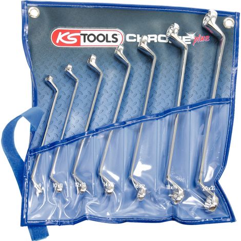 KS-Tools 518.0847 CHROME+ Doppelringschlüssel-Satz (1/4)