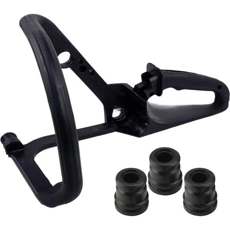 Barre de poignée arrière avec ressort de verrouillage de gâchette tampon pour tronçonneuse MS170 MS180 017 018 - Pièce de rechange 1130 791 4901 - Assemblage en plastique noir (1/5)
