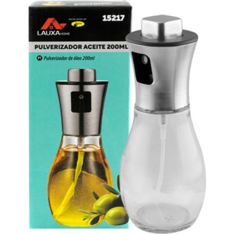 Pulverizador De Aceite 200ml Lauxa Home, Spray, Rellenable, Compacto Y Ergonómico (1/5)