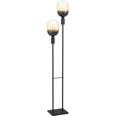Lampadaire Valdemoro, luminaire intérieur à pied, lampe de salon (1/2)