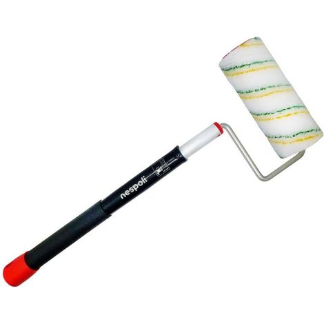 Nespoli Extenso manico telescopico 36/77 cm con rullo 18 cm - per pitture murali (1/3)