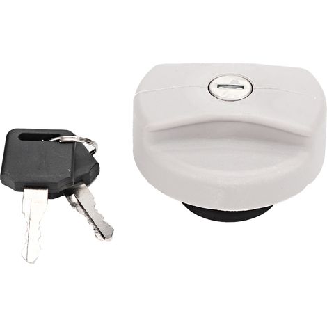 Bouchon de réservoir de carburant, couvercle gris de verrouillage + clés 1702834 93224461, adapté pour Vauxhall Opel Vectra Astra