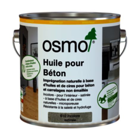 Huile pour Béton Incolore 610 intérieur 2.5L