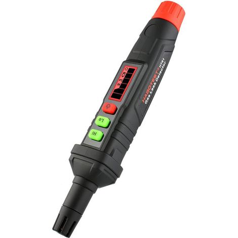 HT61 Gasleckdetektor für zu Hause, Erdgasdetektor, Schnüffelalarm, schnelle Ablesung, hohe Genauigkeit, einfach zu verwenden, zum Auffinden von brennbaren Stoffen