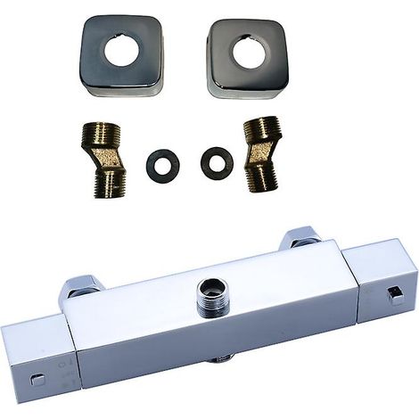 Verstellbare thermostatische Duschstange (1/5)