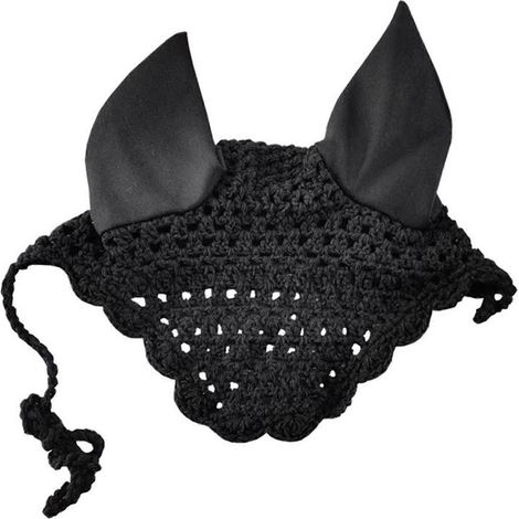 Bonnet anti-mouches silencieux en crochet - Protection anti-mouches et insonorisante pour les oreilles sensibles des chevaux miniatures et harnais (1/5)