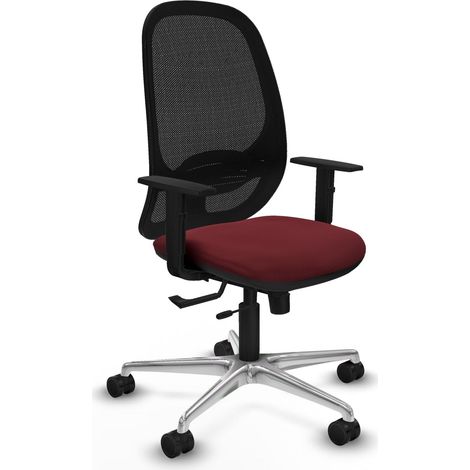 Chaise de bureau piqueras y crespo Cilanco menthe aluminium (1/2)