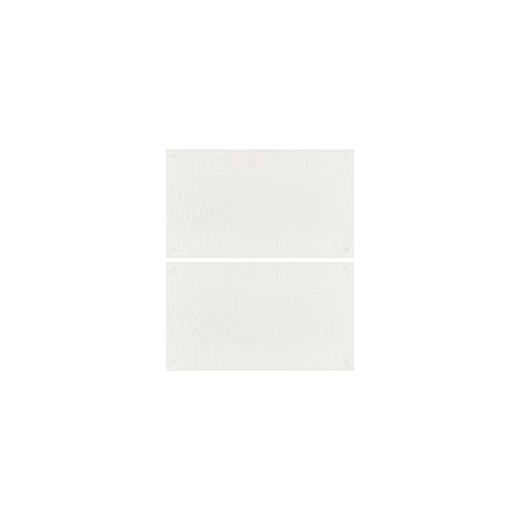 Schneidebretter, 2 Stück, transparent, Blasenmuster, gehärtetes Glas - Crezuo