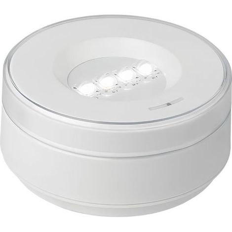 PERRY LAMPADA EMERGENZA SERIE TONDA DIFFUSORE TRASPARENTE OTTICA SIMMETRICA 300 LUMEN 1 ORA Solo Emergenza - 1LEQS300L