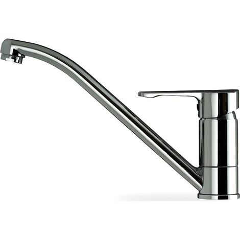 MITIGEUR ÉVIER MONOCOMMANDE ML BEC BAS CHROME - TEKA (1/2)