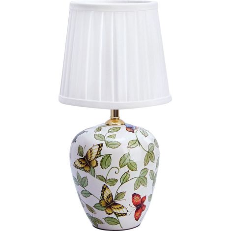 Markslojd MANSION - Lampe de table d'intérieur à 1 lumière multicolore avec abat-jour conique, E14 (1/2)