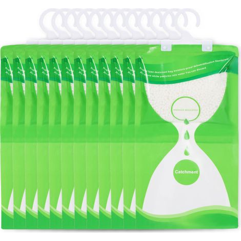 SWANEW 20X Assorbitore di umidità Sacchetti deumidificatori con effetto deumidificante Sacchetti di rimozione dell'umidità appesi (1/5)