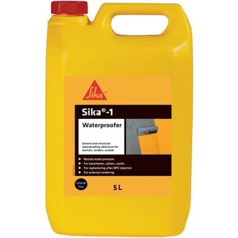 Everbuild Sika Sika-1 Waterproofer 5 litre