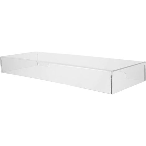 Protège-Clavier en Acrylique Blanc Couverture Complète pour Clavier D'ordinateur Portable, Protection la Poussière Dommages (1/5)