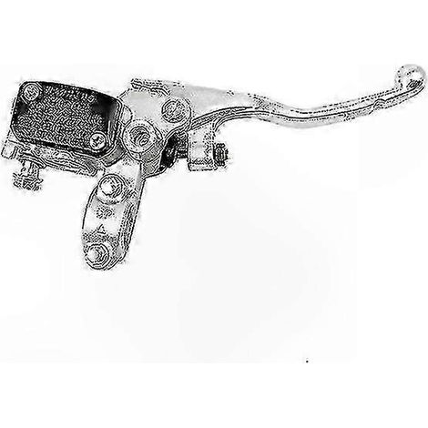 Hydraulischer Kupplungsgeberzylinder für 125-500cc SX/EXC Motorräder, Hochleistungs-Ersatzteil, kompatibel mit KTM Modellen, robust und langlebig, ideal für den Offroad-Einsatz. (1/5)