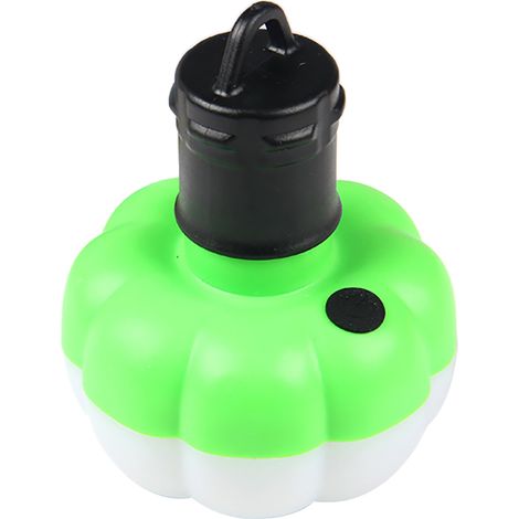 Mini-LED-Campinglampe in Kürbisform, tragbar, für den Außenbereich (Grün) (1/4)