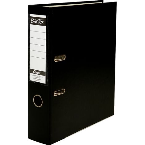 Bantex Budget Classic Ordner 7,5 cm Schwarz