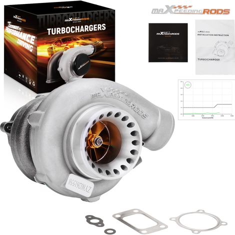 GT35 GT3582 AR0.7 T3 4Bolts Anti-Surge Universal Turbo Turbocharger Compressor (1/5)