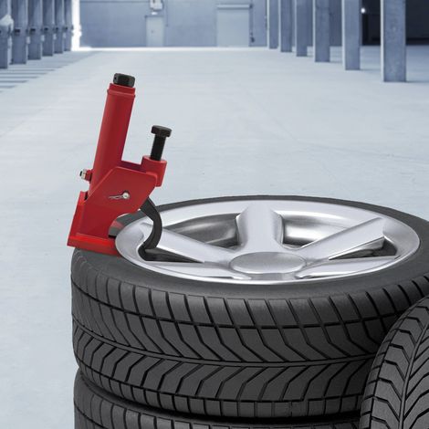 Manuelles Reifenmontierwerkzeug 38-42 Zoll, Reifenwulstlöser, Ideal für Auto, SUV, LKW, Traktor (Rot mit Schutzhülle) (1/5)