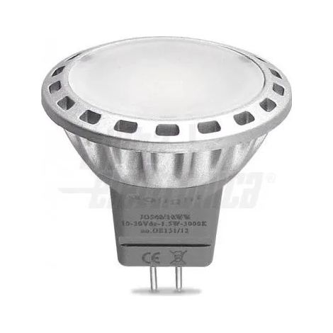 LAMPADINA MR11 ATTACCO G4 2,0W LUCE FREDDA 6000K JOLIGHT -PROMO- (1/2)