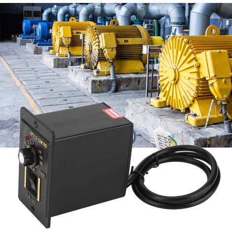 BERM US-52 15W Motordrehzahlregler, Drehzahlregler für Elektromotoren, 3,96V-Anschluss, AC220V (1/5)