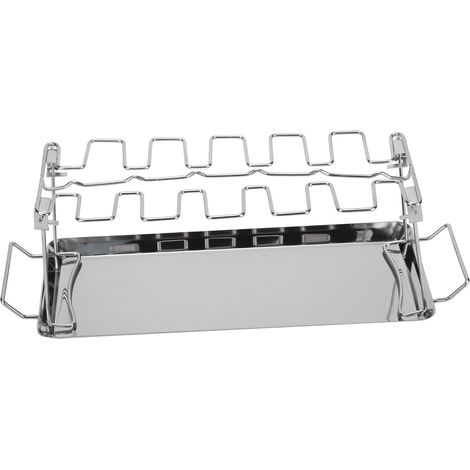Support vertical pour cuisses de poulet avec moules à pâtisserie, accessoire de barbecue (1/5)