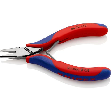 KNIPEX 64 22 115 Tronchese per elettronica con tagliente frontale con manici multicomponente 115 mm (1/3)