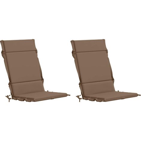 Cojines para Sillas de Respaldo Alto en 2 Piezas GEMERT 2 pcs vidaXL (1/5)
