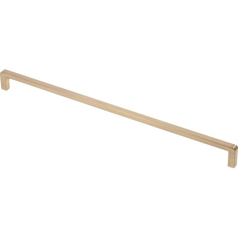 Poignée warwick - Décor : Or brossé - Entraxe : 320 mm - Longueur : 328 mm - FOSUN (1/4)