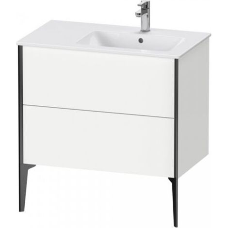 Sous-vasque pour lavabo XVIU 594x810x480mm, professionnel, blanc mat, finition mate (1/3)