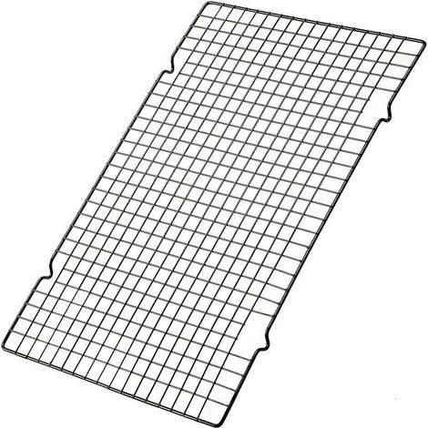 Grille de cuisson robuste. grille de refroidissement et de cuisson en fil épais – Grille de refroidissement et de cuisson en fil épais passe au four et au gril pour rôtir. cuisiner. griller. séch (1/4)
