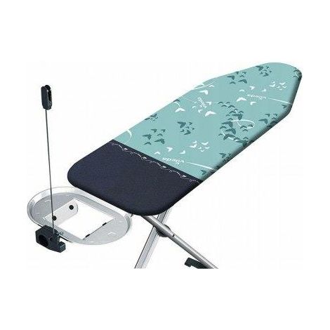 Vileda – Housse de planche à repasser Park & Go – Taille universelle 110-130 cm x 30-45 cm – Partie métallisée pour fer à repasser