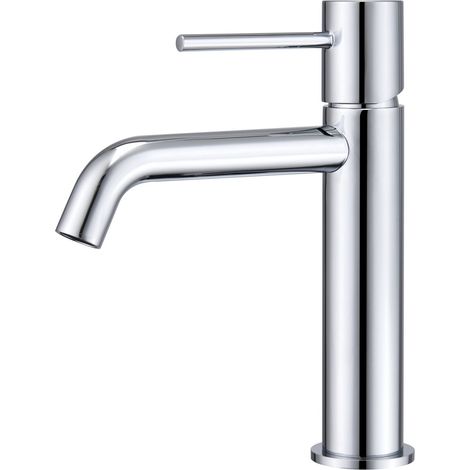Robinet de lavabo avec mitigeur  Modèle MONZA  Couleur Gris avec finition chromée [ IMEX® ]