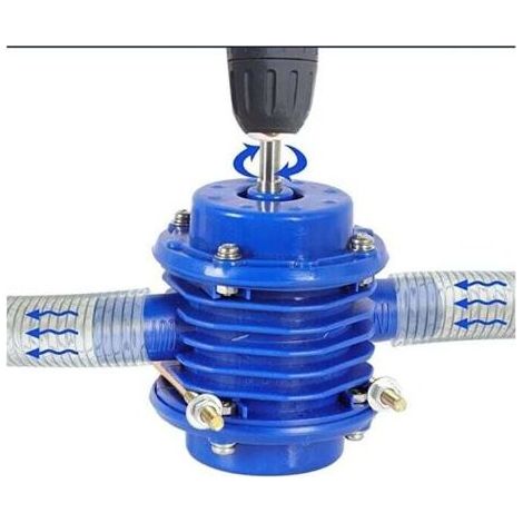 2400 l/h Bohrlochwasserpumpe – Selbstansaugend für Bohranlagen – Stahl und Kunststoff – Fördermenge 2400 l/h, Drehzahl 2000–3000 U/min (1/5)