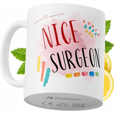 Lustige Tasse für Chirurgen – Kaffee- oder Teetasse mit witzigem Textdesign – Ideal für Geburtstage, Namenstage, Feiertage und besondere Anlässe. Hochwertige Tasse für Zuhause, Büro und Arbeit. Farbe: