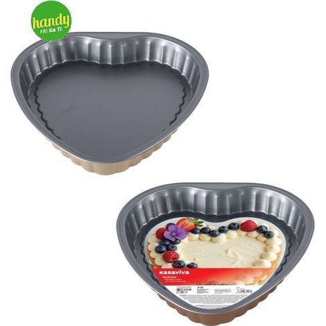 Stampo Kasaviva Delizia Cuore 27 cm colori assortiti