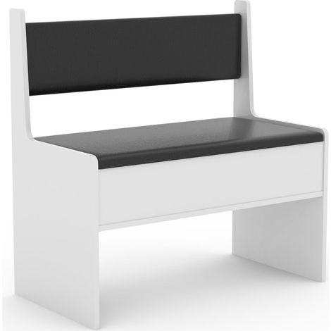 Panca panca angolare in legno Esal 80 cm 80x80x42 - VCM