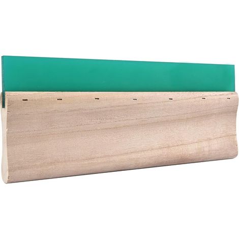 Raclette pour sérigraphie 4 tailles en bois Grattoir à encre pour sérigraphie 30 cm(1Pcs) (1/5)