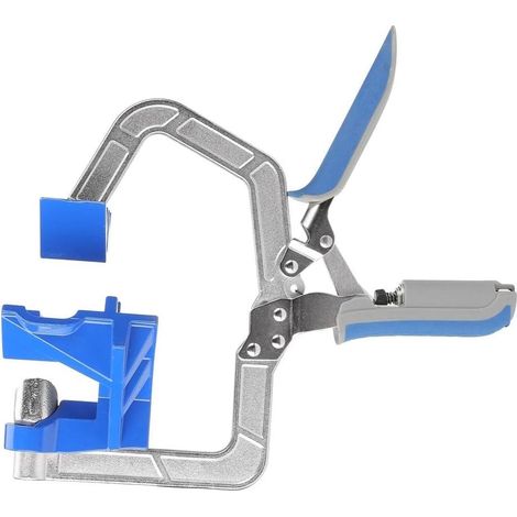 Sollbry Abrazadera de ángulo recto, carpintería, abrazadera de esquina de madera de 90 grados, herramienta manual de sujeción, accesorios de bricolaje, abrazadera de bricolaje, sujeción de madera (1/5)