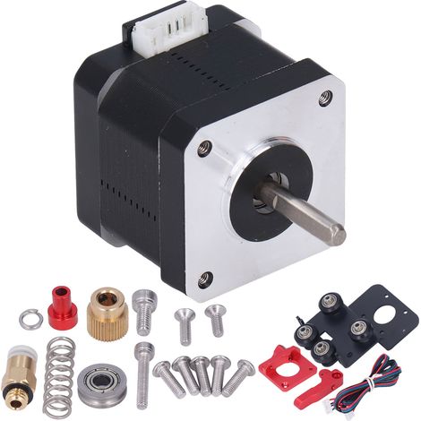 Kit d'extrudeuse imprimante 3D en alliage d'aluminium, bloc à courte portée, pièces de remplacement pour Ender 3 (1/5)